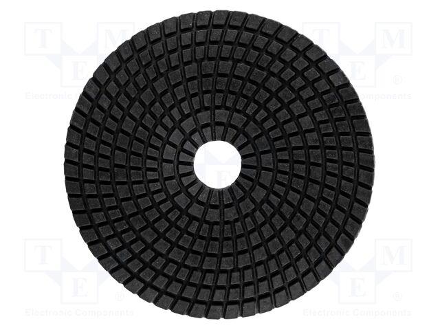 Polishing disk; 125mm; Granularity: 100; Mounting: bur