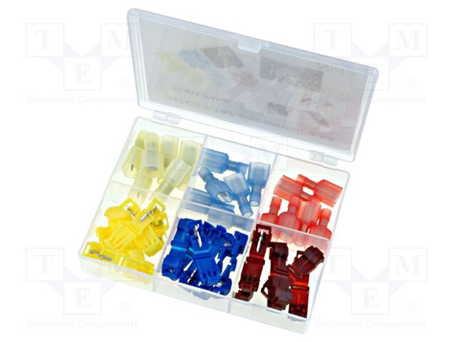 Connectors; Variant: insulated; 36pcs.