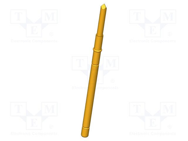 Test needle; Operational spring compression: 4mm; 5A; Ø: 1.3mm