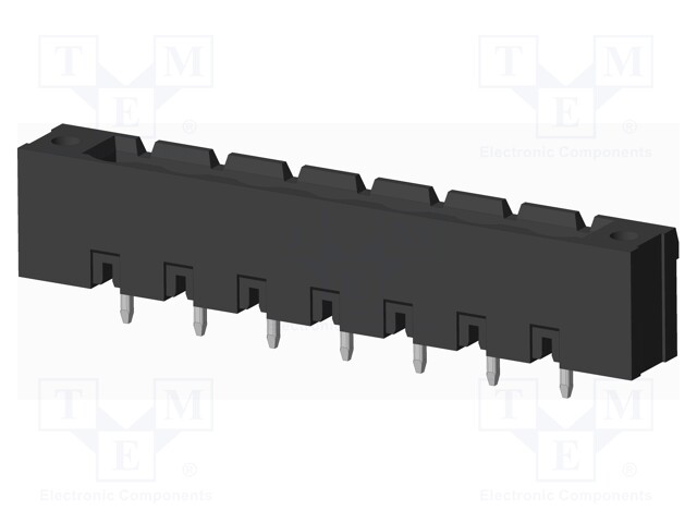 Connector: pluggable terminal block; socket; male; on PCBs