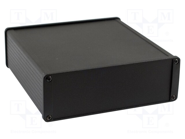 Enclosure: shielding; X: 165mm; Y: 160mm; Z: 55mm; aluminium; black