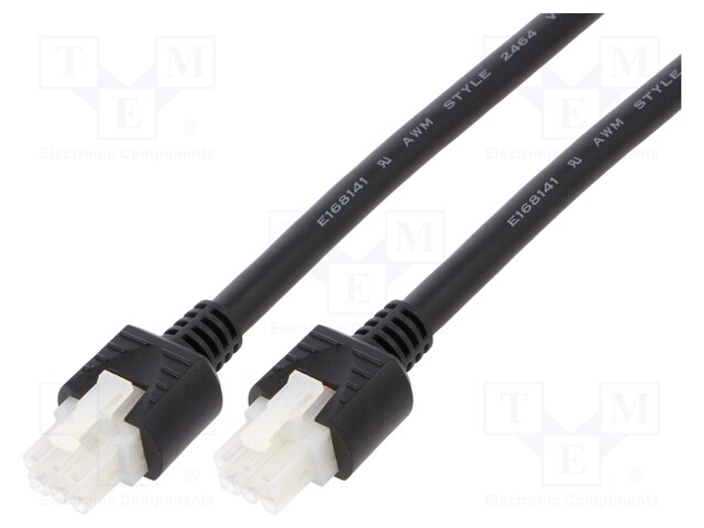 Cable: Mini-Fit Jr.- Mini-Fit Jr; female; Mini-Fit Jr; 4.2mm