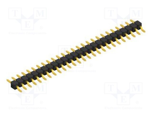 Connector: pin strips; pin header; male; PIN: 26; 2.54mm; SMT; 1x26