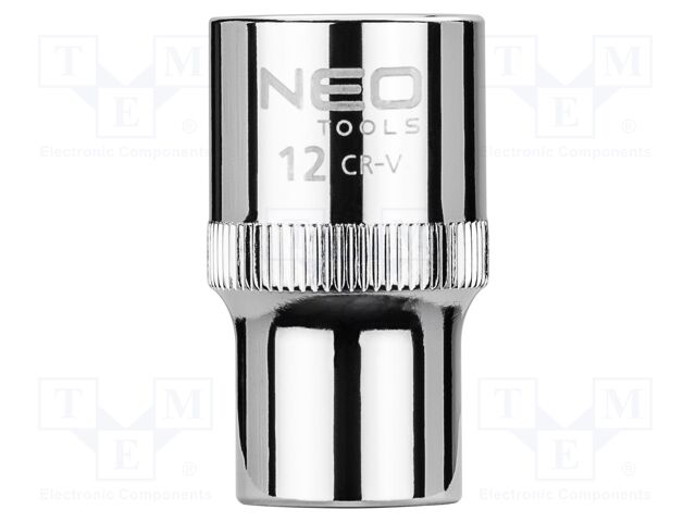 Socket; 6-angles,socket spanner; HEX 12mm; 1/2"