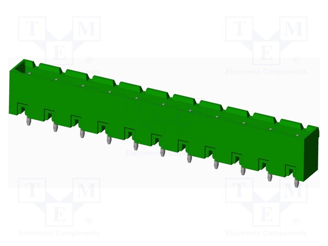Connector: pluggable terminal block; socket; male; straight; THT