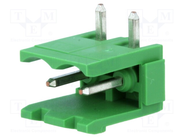 Pluggable terminal block; Contacts ph: 5.08mm; ways: 2; socket