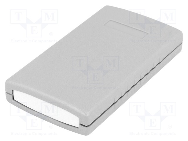 Enclosure: with panel; X: 50mm; Y: 90mm; Z: 16mm; ABS; dark grey; IP54