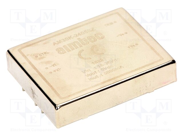 Converter: DC/DC; 25W; Uin: 18÷36VDC; Uout: 5VDC; Iout: 5A; 2"x1,6"