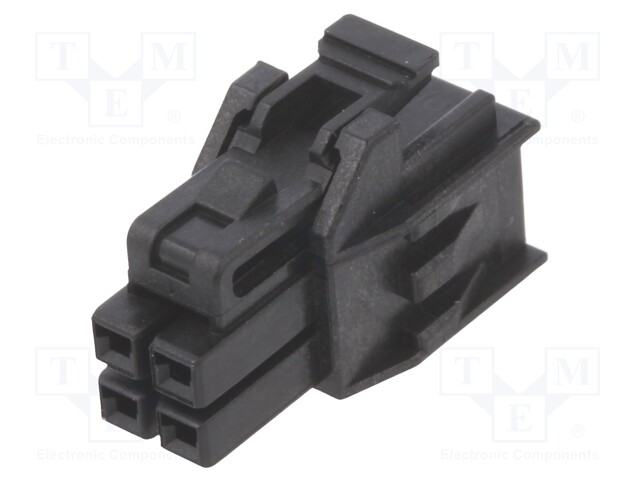 NANO-FIT RCPT HSG DLR 4CKT TPA BLK