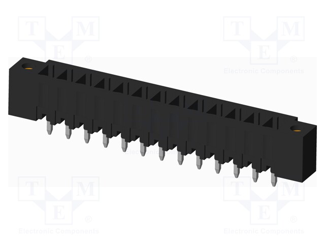 Connector: pluggable terminal block; socket; male; on PCBs