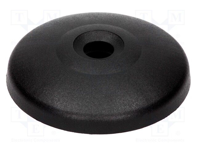 Foot; Base dia: 59mm; polyamide; H: 18mm; Series: Pivot Feet
