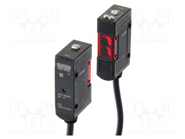 Sensor: photoelectric; Range: 7m; PNP; transmitter-receiver