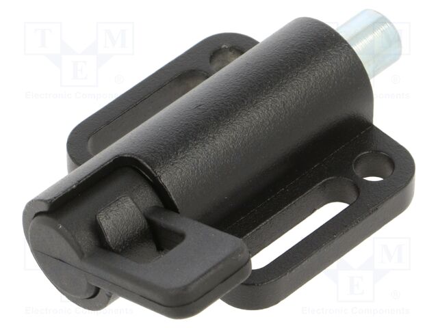 Spring latch; for profiles; W: 46mm; Mat: zinc alloy; F1: 25N