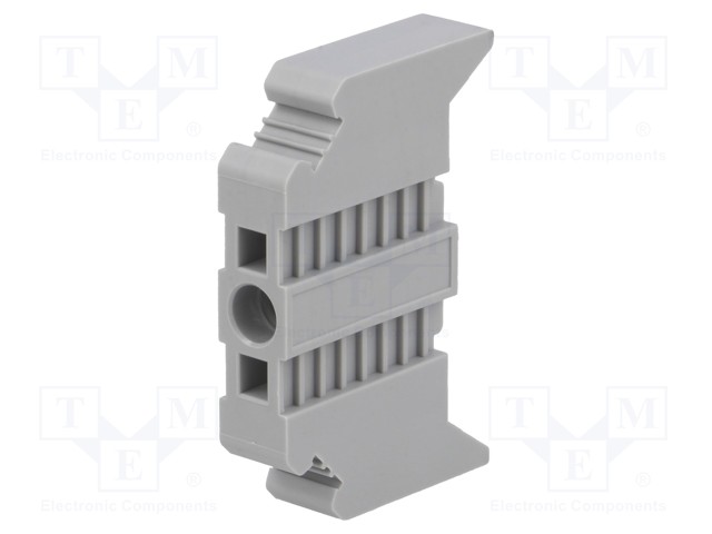 Holder; grey; Width: 9.5mm; TS35; Ht: 32.8mm; L: 48.6mm