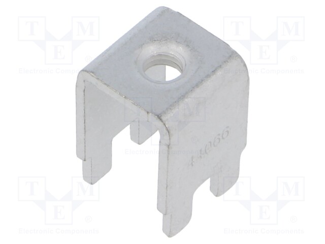 Straight; Plating: tinned; THT,screw terminal; Contacts: copper