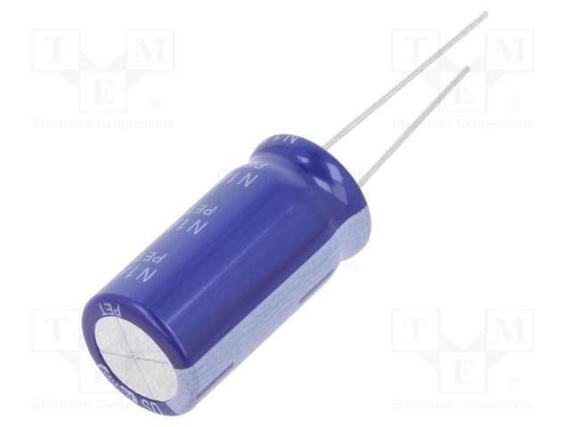 Capacitor: electrolytic; THT; 15uF; 500VDC; Ø12.5x25mm; ±20%; 2000h