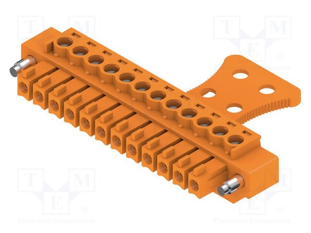 Pluggable terminal block