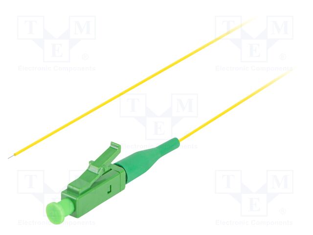 Optic fiber pigtail; LC/APC; 2m; Optical fiber: 9/125um; LSZH