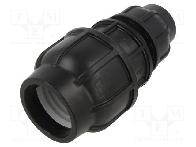 Splice terminal: clamping; Øout: 50mm; Øin: 32mm; for PE pipes