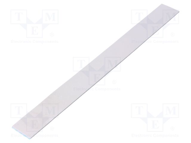 Tape: heat transfer; W: 20mm; L: 0.2m; Thk: 1mm; 1W/mK; silicone