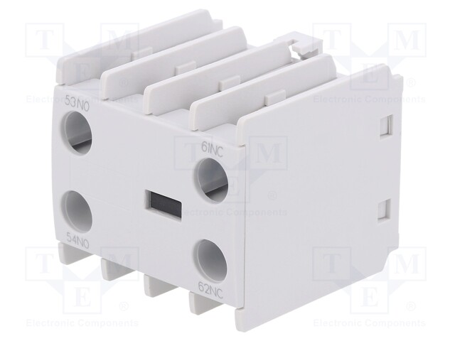 Auxiliary contacts; Series: CTX3 MINI; Leads: screw terminals