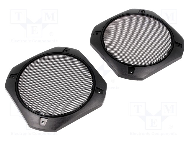 Loudspeaker grille; 130mm; metal