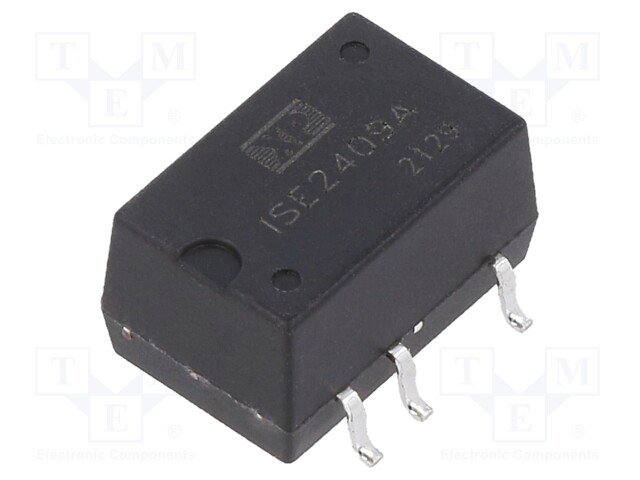 Isolated Board Mount DC/DC Converter, 1.5kV Isolation, ITE, 1 Output, 1 W, 9 V, 111 mA
