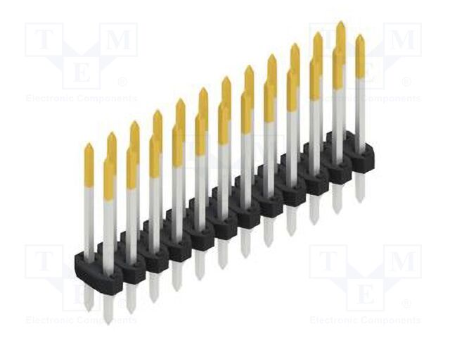 Connector: pin strips; pin header; male; PIN: 24; 2mm; THT; 2x12