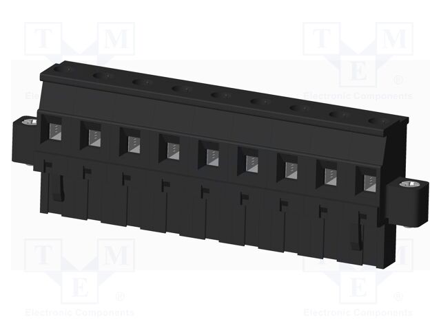 Connector: pluggable terminal block; plug; female; angled 90°