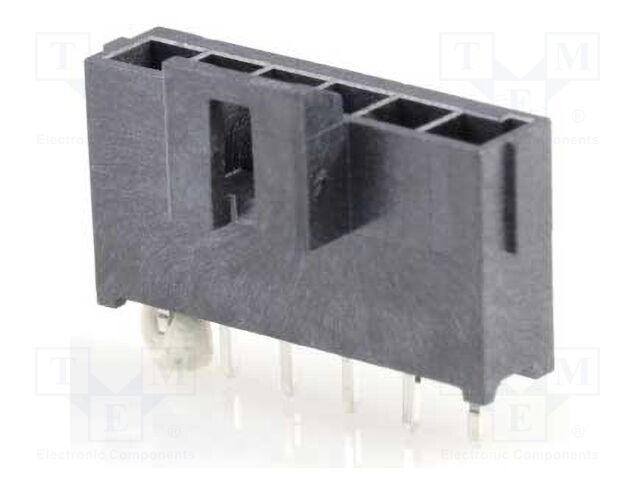 Connector: wire-board; male; Ultra-Fit; 14A; 600V; PIN: 6; vertical