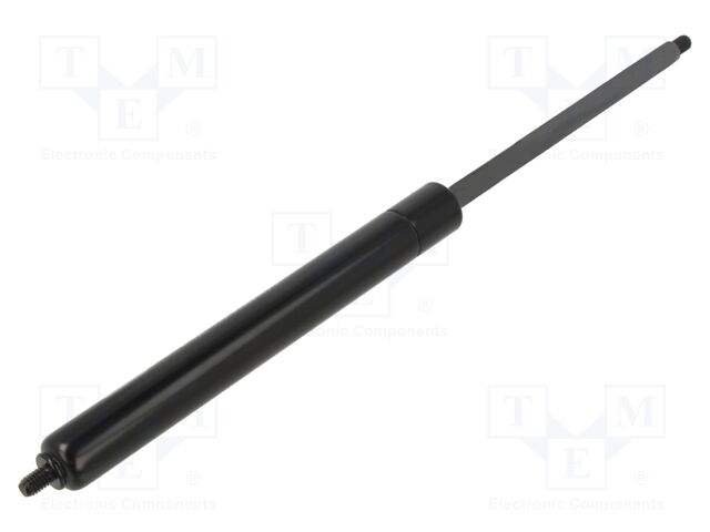 Gas spring; Thread: M6; E: 285mm; Øout: 18mm; Piston diam: 8mm; 300N