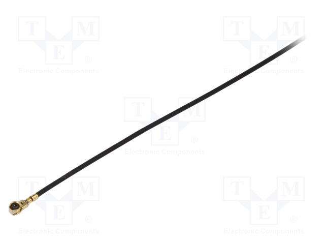 Cable: coaxial; U.FL,both sides; female; angled 90°; female; 0.3m
