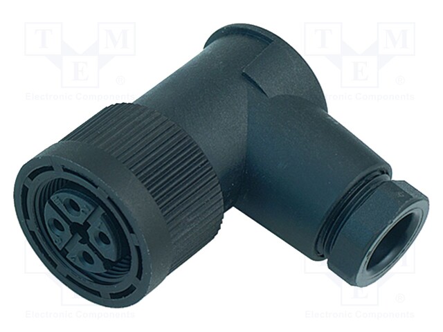 Plug; Connector: M18; 714; female; PIN: 4; unshielded; 5A; IP67; 250V