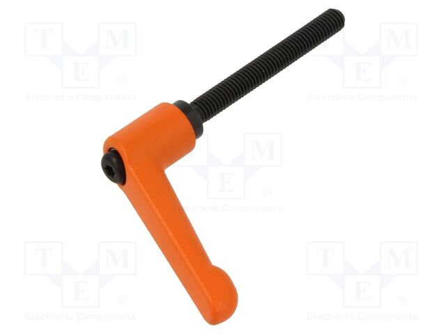 Lever; adjustable; Thread len: 50mm; Lever length: 45mm; GN 300