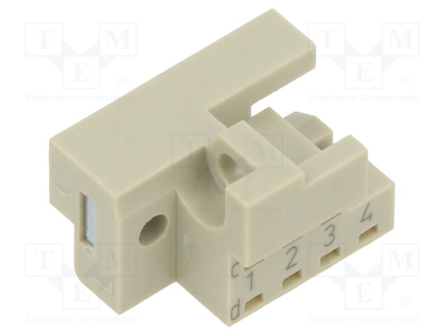 DIN-Power fixing bracket B left,cod