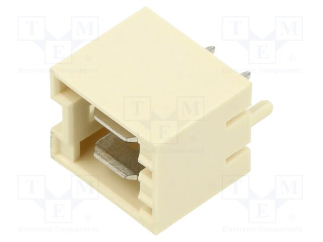 Connector: card edge; socket; male; RAST 5; 10A; 250V; PIN: 2; THT