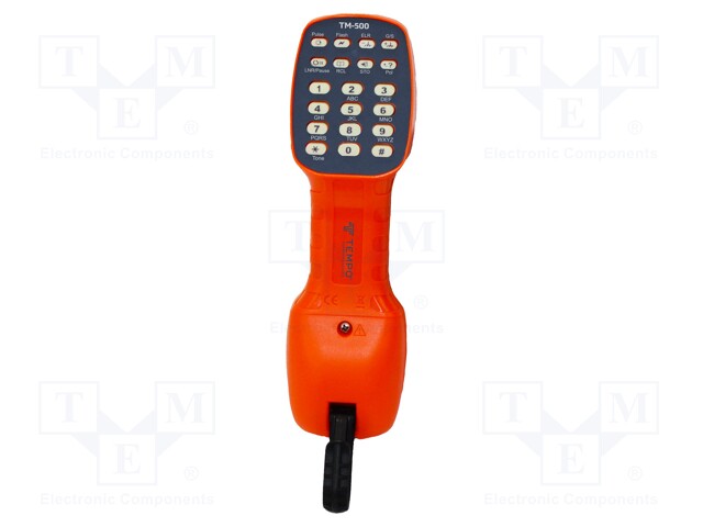 Serviceman telephone; IP20; Measurement memory: 10; RJ11