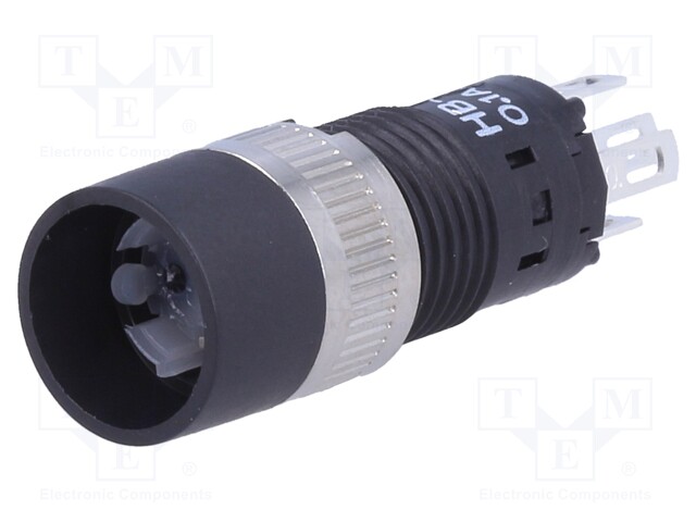 Switch: push-button; Pos: 2; SPDT; 0.1A/30VAC; 0.1A/30VDC; ON-ON