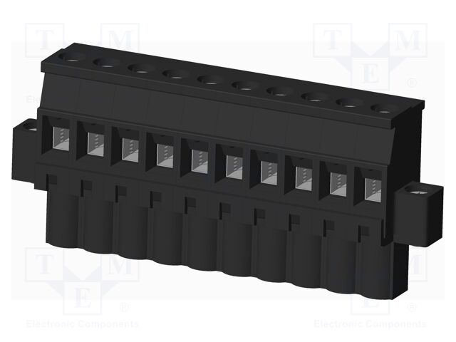 Connector: pluggable terminal block; plug; female; angled 90°