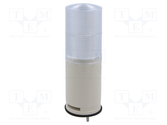 Signaller: signalling column; LED; red/green; 220÷240VAC; IP42