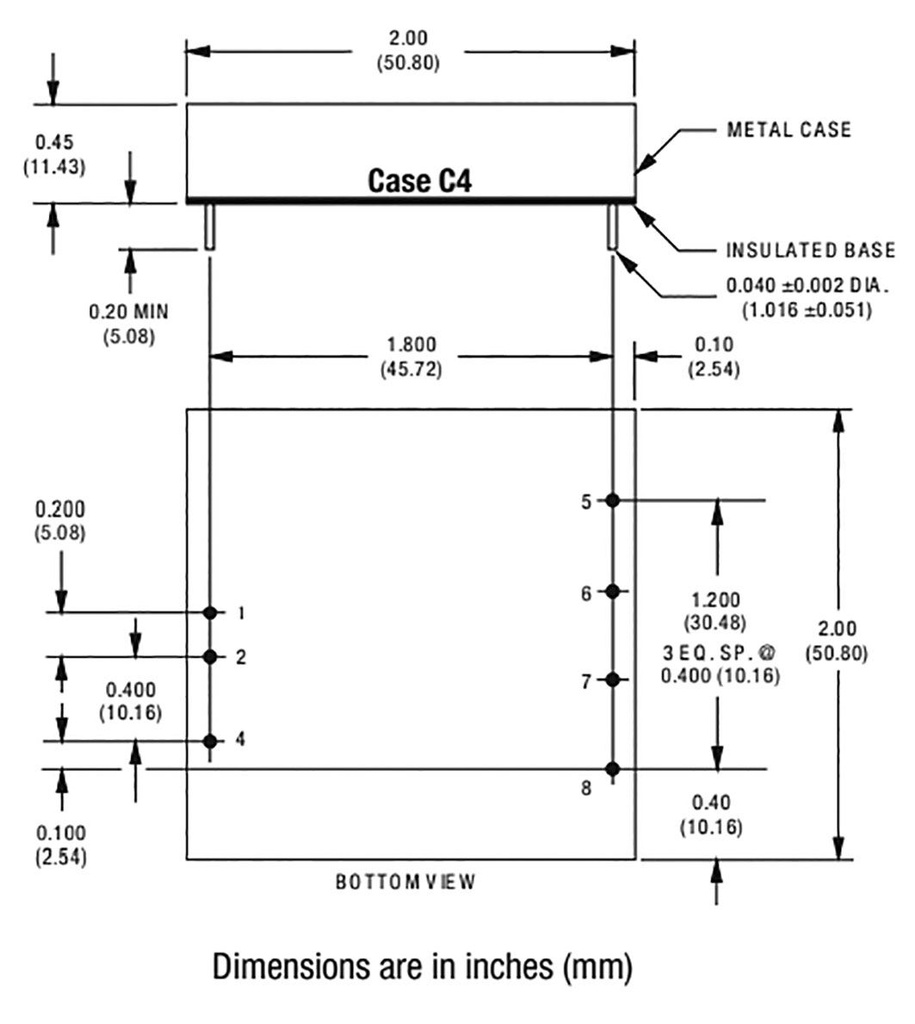 Converter: DC/DC; 20W; Uin: 9÷36V; Uout: 5VDC; Uout2: 12VDC; Iout: 3A