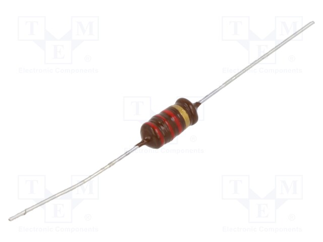 INDUCTOR, RF CHOKE, 2.2MH, 5%, 800KHZ