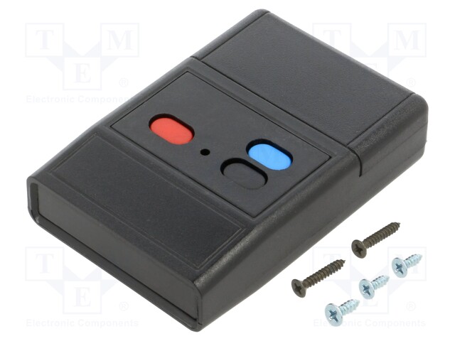 Enclosure: for remote controller; ABS; Number of buttons: 3