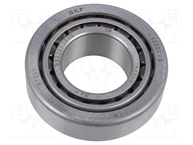 Bearing: tapered roller; Øint: 35mm; Øout: 72mm; W: 24.25mm