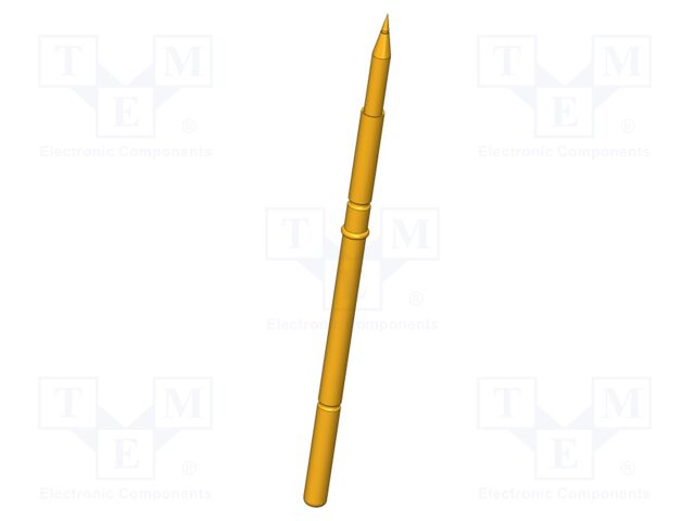 Test needle; Operational spring compression: 4mm; 5A; Ø: 1.3mm