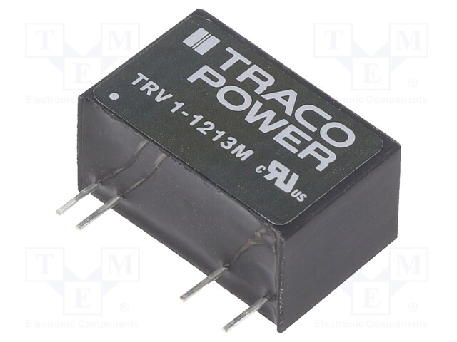 Converter: DC/DC; 1W; Uin: 9.6÷14.4V; 15VDC; Iout: 67mA; SIP9; 4.8g