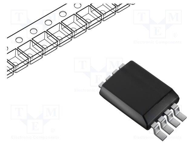 EEPROM, 16 Kbit, 2K x 8bit, Serial SPI, 5 MHz, TSSOP, 8 Pins