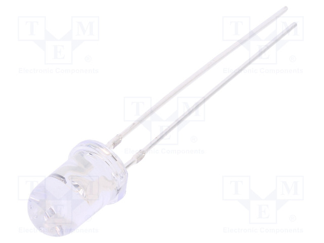 CRLED; 5mm; green; 12000mcd; 30°; Front: convex; Pitch: 2.54mm