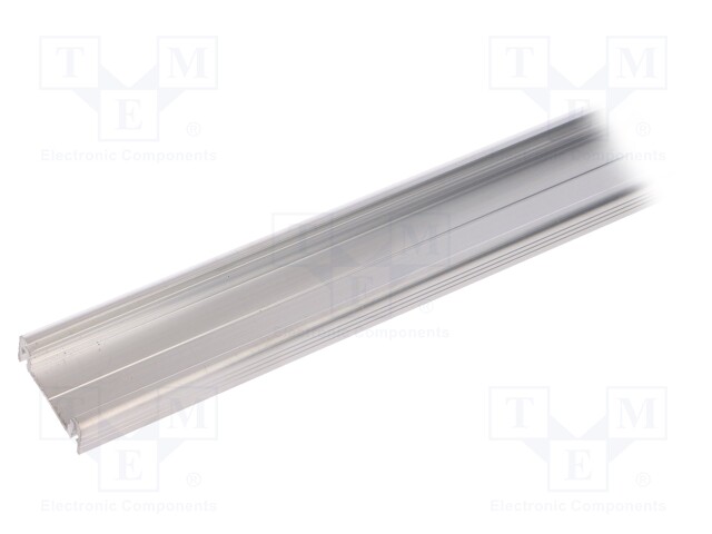 Profiles for LED modules; surface; natural; L: 2m; aluminium
