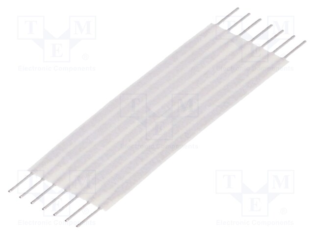 Connector: jumper cable; Cable ph: 1.27mm; L: 25.4mm; straight